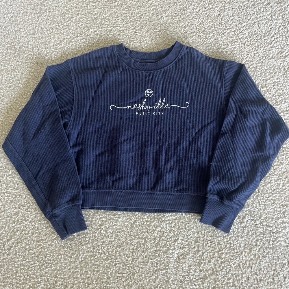 Navy Blue Nashville Crewneck
